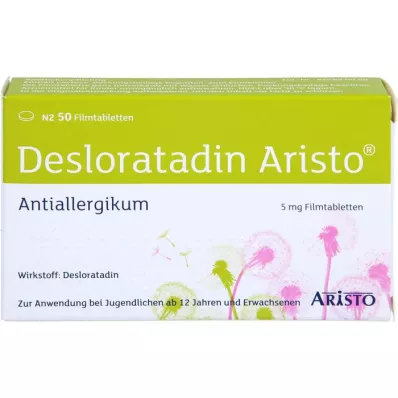 DESLORATADIN Aristo 5 mg film-coated tablets, 50 pcs