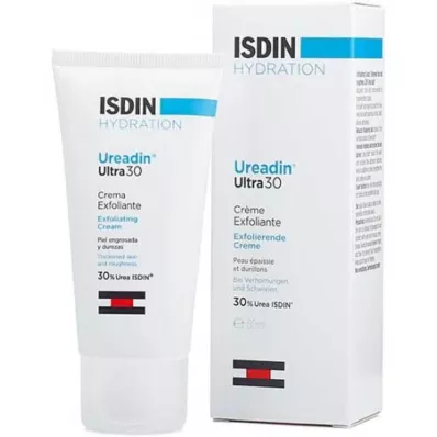 ISDIN Ureadin ultra 30 exfoliating cream, 50 ml ISDIN Ureadin ultra 30 exfoliating cream, 50 ml