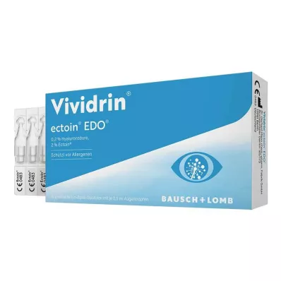 Vividrin® ectoin® EDO® eye drops - allergic irritated eyes, 10X0.5 ml