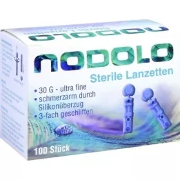 LANZETTEN NODOLO sterile 30 G ultra fine, 100 pcs