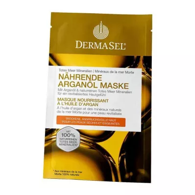 Dermasel Spa Dead Sea Nourishing Argan Oil Mask, 12 ml Dermasel Spa Dead Sea Nourishing Argan Oil Mask, 12 ml