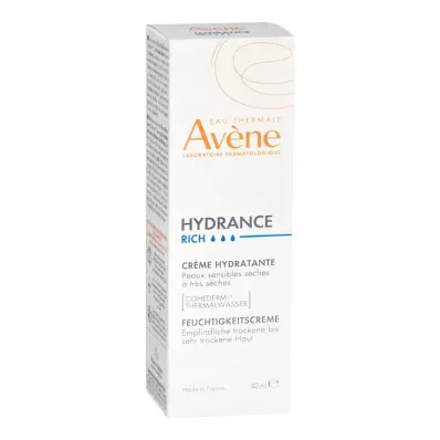 Avene Hydrance rich moisturizing cream, 40 ml Avene Hydrance rich moisturizing cream, 40 ml