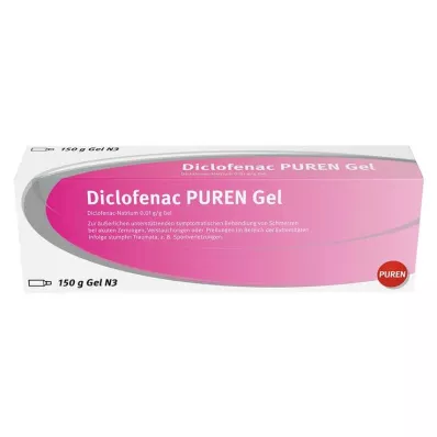 DICLOFENAC PUREN Gel, 150 g DICLOFENAC PUREN Gel, 150 g