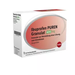 IBUPROFEN PUREN Granules 400 mg for the preparation of a solution for administration, 20 pcs