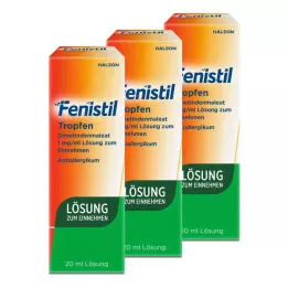 FENISTIL Drops, 3X20 ml