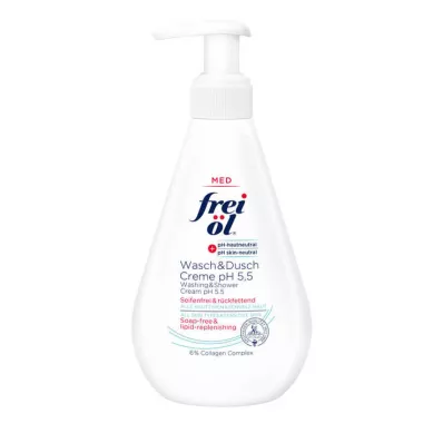 Free Oil Wash &amp; Shower Cream, 250 ml