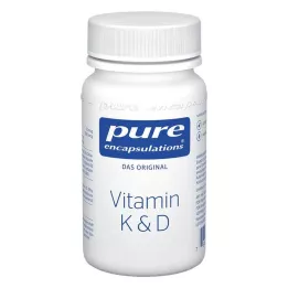 PURE ENCAPSULATIONS Vitamin K &amp; D capsules, 60 pcs