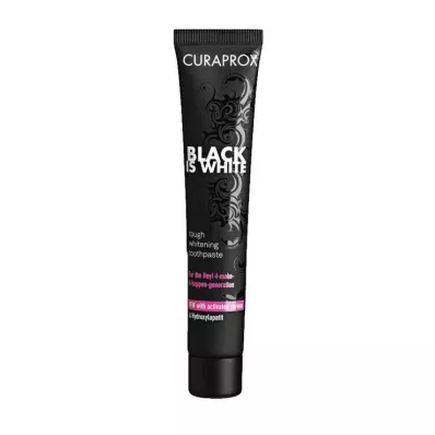 Curaprox Black is White charcoal toothpaste, 90 ml Curaprox Black is White charcoal toothpaste, 90 ml