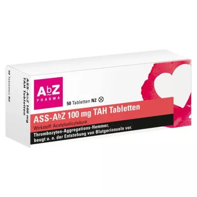 ASS AbZ 100 mg TAH tablets, 50 pcs ASS AbZ 100 mg TAH tablets, 50 pcs