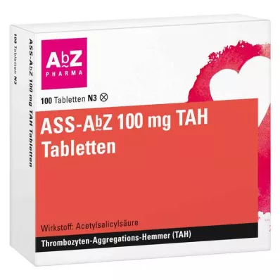 ASS AbZ 100 mg TAH tablets, 100 pcs ASS AbZ 100 mg TAH tablets, 100 pcs