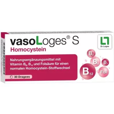 VASOLOGES S Homocysteine Coated Tablets, 30 pcs