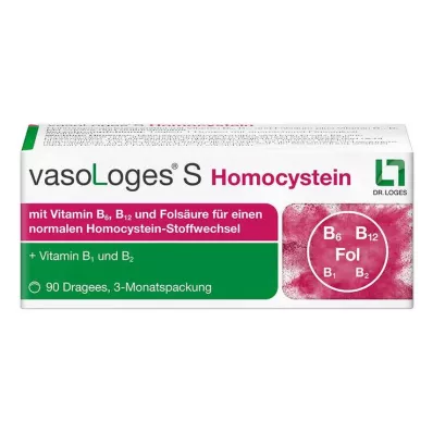 VASOLOGES S Homocysteine Coated Tablets, 90 pcs VASOLOGES S Homocysteine Coated Tablets, 90 pcs