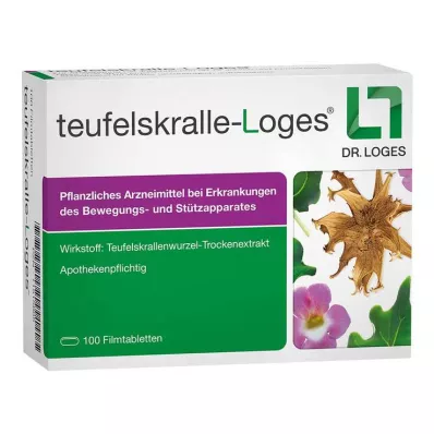 TEUFELSKRALLE-LOGES Film-coated tablets, 100 pcs TEUFELSKRALLE-LOGES Film-coated tablets, 100 pcs