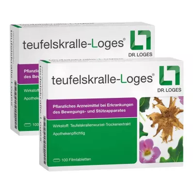 TEUFELSKRALLE-LOGES Film-coated tablets, 200 pcs TEUFELSKRALLE-LOGES Film-coated tablets, 200 pcs