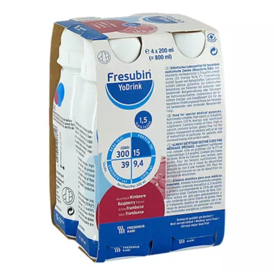 Fresubin Yodrink Raspberry, 4x200 ml