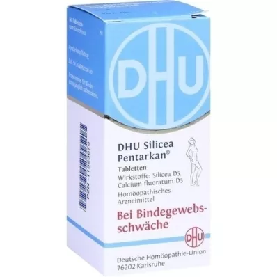 DHU Silicea Pentarkan for connective tissue tbls, 80 pcs