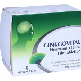 GINKGOVITAL Heumann 120 mg film-coated tablets, 120 pcs