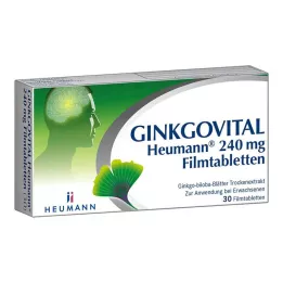 GINKGOVITAL Heumann 240 mg film-coated tablets, 30 pcs