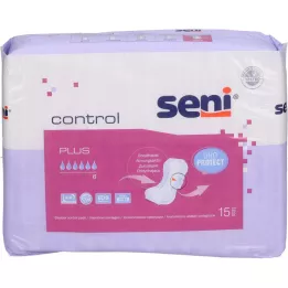 SENI Control incontinence pad plus, 15 pcs
