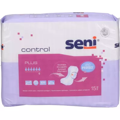 SENI Control incontinence pad plus, 15 pcs