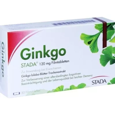 GINKGO STADA 120 mg film-coated tablets, 30 pcs