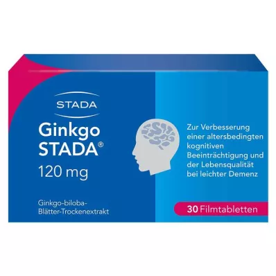 GINKGO STADA 120 mg film-coated tablets, 30 pcs GINKGO STADA 120 mg film-coated tablets, 30 pcs