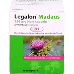 LEGALON Madaus 156 mg hard capsules, 60 pcs