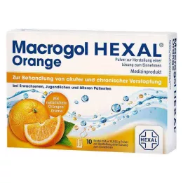 MACROGOL HEXAL Orange Plv.z.Her.e.Ls.z.Einn.Btl., 10 pcs