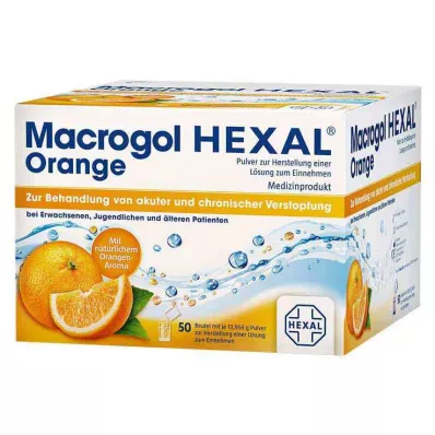 MACROGOL HEXAL Orange Plv.z.Her.e.Ls.z.Einn.Btl., 50 pcs MACROGOL HEXAL Orange Plv.z.Her.e.Ls.z.Einn.Btl., 50 pcs