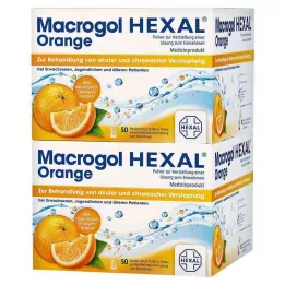 MACROGOL HEXAL Orange Plv.z.Her.e.Ls.z.Einn.Btl., 100 pcs