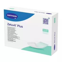 ZETUVIT Plus extra strong absorbent compress, sterile 15x20 cm, 10 pcs