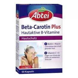 ABTEI Beta-Carotene Plus Skin Active B Vitamins Kps, 50 pcs