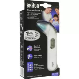 BRAUN THERMOSCAN 3 Infrared ear thermometers, 1 pc