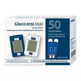 GLUCO TEST DUO Test strips, 50 pc