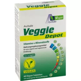 VEGGIE Depot Vitamins+Minerals Tablets, 60 Capsules