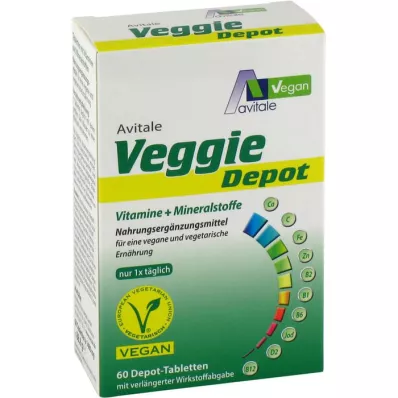 VEGGIE Depot Vitamins+Minerals Tablets, 60 Capsules
