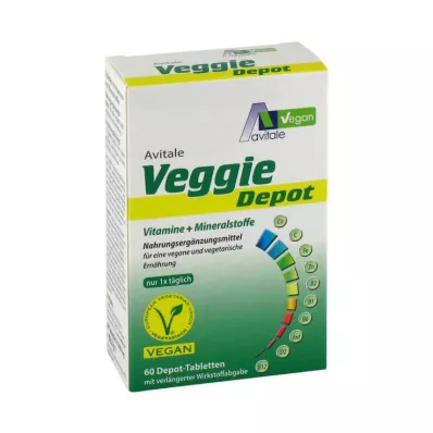 VEGGIE Depot Vitamins+Minerals Tablets, 60 Capsules