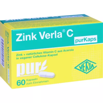 ZINK VERLA C purKaps, 60 Capsules