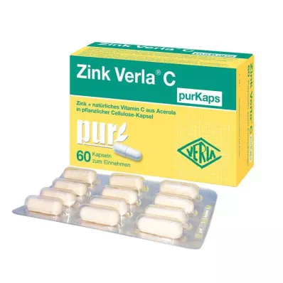 ZINK VERLA C purKaps, 60 Capsules