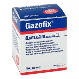 GAZOFIX Fixation bandage cohesive 6 cmx4 m, 1 pc