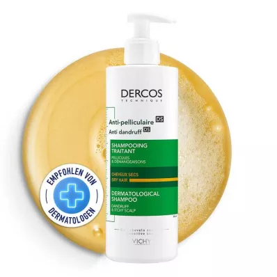 VICHY DERCOS Anti-Dandruff Shampoo dry scalp, 390 ml
