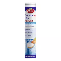 ABTEI Calcium 1000+D3 Osteo Vital Effervescent Tablets, 15 pcs