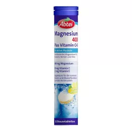 ABTEI Magnesium 400 Plus Vitamin C+E Effervescent Tablets, 15 pcs