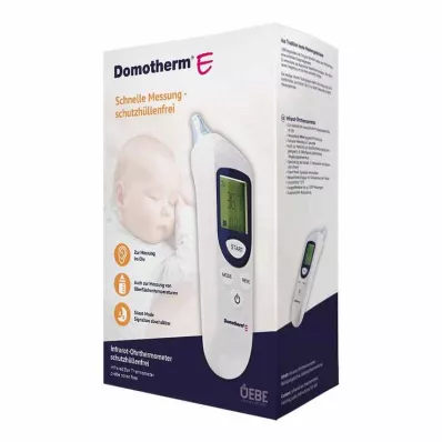 Domotherm® E infrared ear thermometer protective cover free, 1 piece Domotherm® E infrared ear thermometer protective cover free, 1 piece