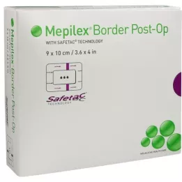 MEPILEX Border Post-OP Adhesive dressing 9x10 cm, 10 pcs