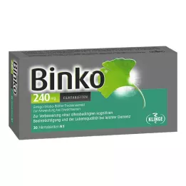 BINKO 240 mg film-coated tablets, 30 pcs