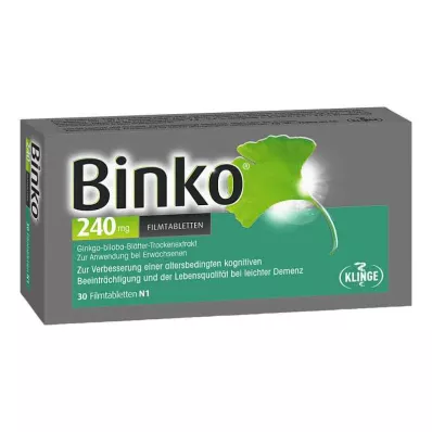 BINKO 240 mg film-coated tablets, 30 pcs