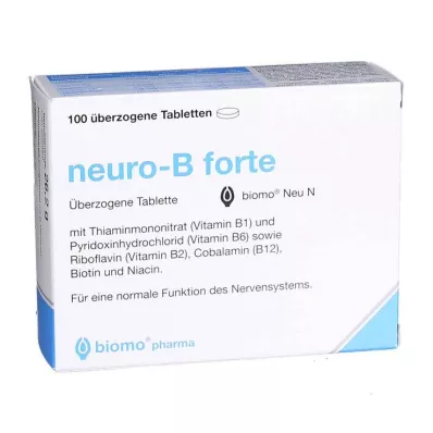 Neuro B forte biomo Newly coated tablets, 100 pcs Neuro B forte biomo Newly coated tablets, 100 pcs