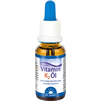 VITAMIN K2 ÖL Dr.Jacobs drops, 20 ml