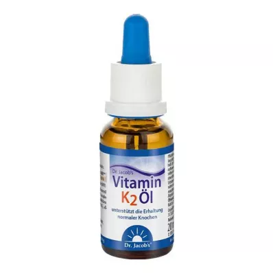 Vitamin K2 oil Dr.Jacob`s drops, 20 ml